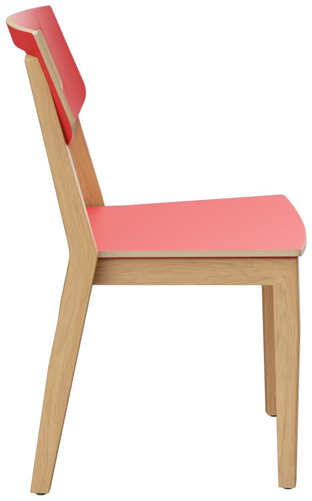 Abbildung chair Quorum O Seitenansicht