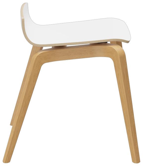 Abbildung stool Yoko Seitenansicht