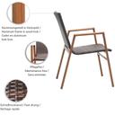 Abbildung Armlehnstuhl Tinna