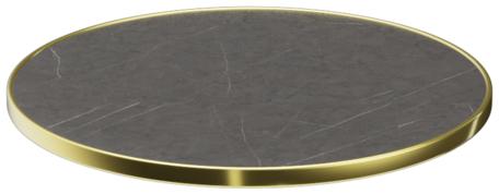 Abbildung Tischplatte Easy Gold Vorderansicht