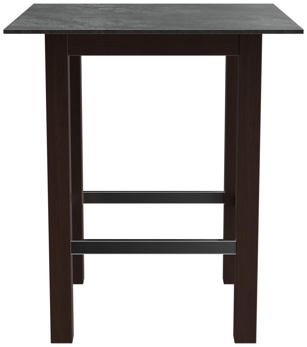 Abbildung halbhoher Tisch Dunia Rückansicht