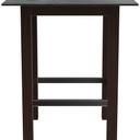 Abbildung halbhoher Tisch Dunia Rückansicht