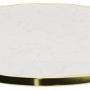 Abbildung Plateau de table Easy Gold Halla Vorderansicht