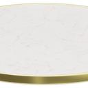 Abbildung Tischplatte Easy Gold Vorderansicht