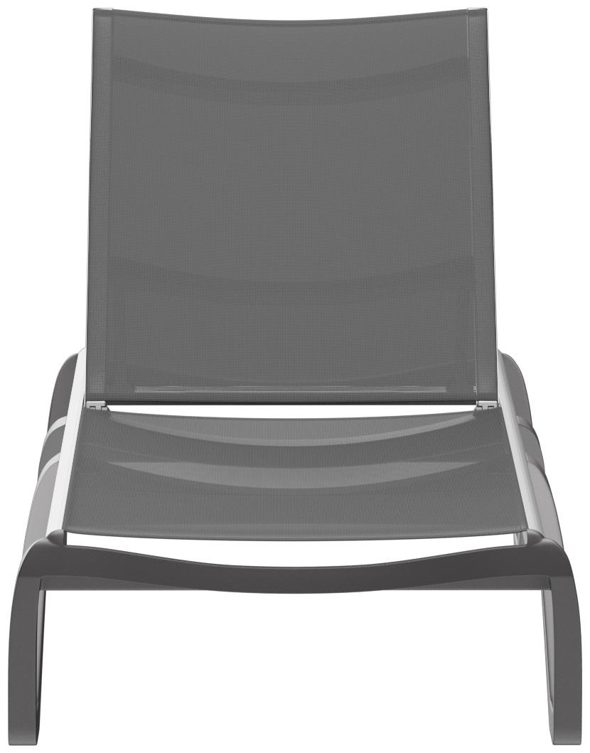 Abbildung Chaise longue Soliana Vorderansicht