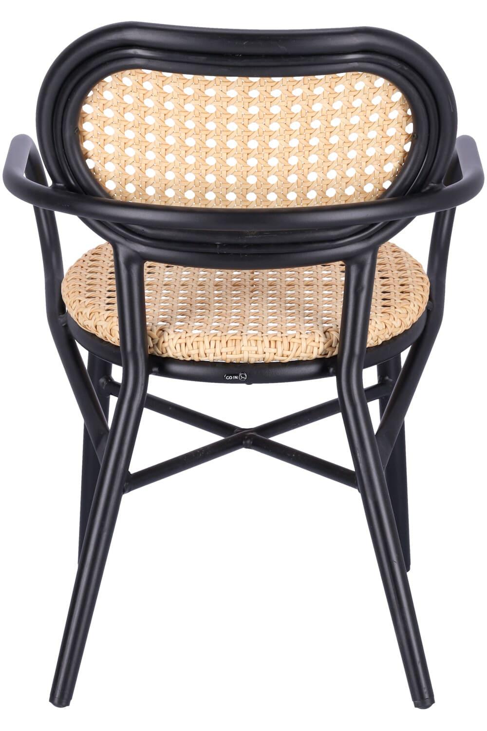 Abbildung Armlehnstuhl Madalina Rückansicht