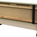 Abbildung Einzel-/Grundelement 150 cm H-Line Schrägansicht