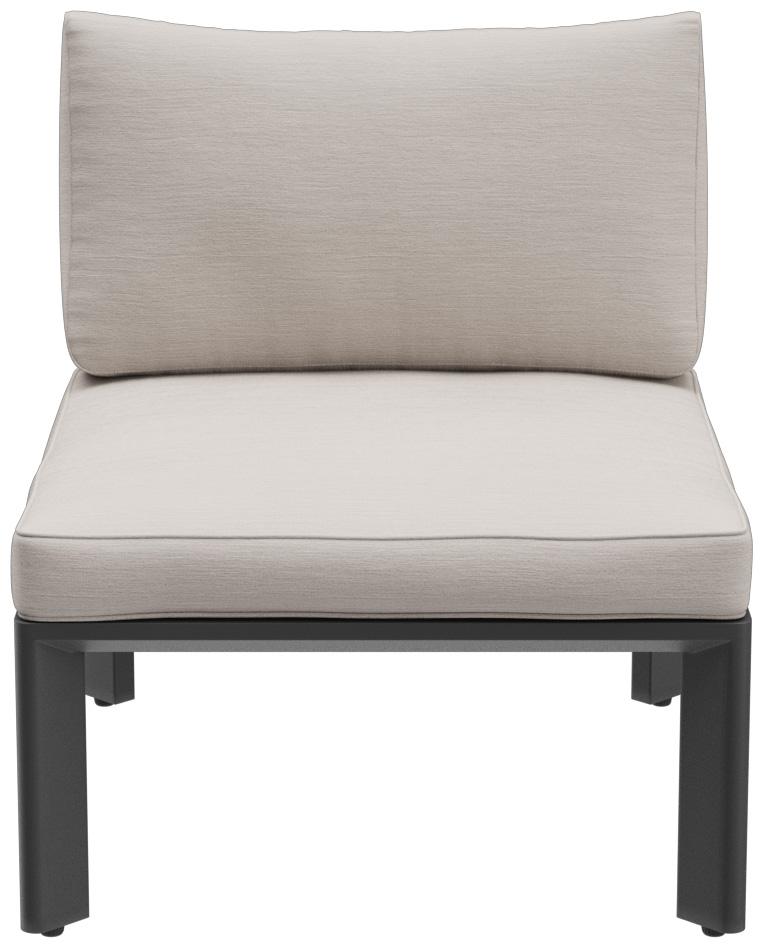 Abbildung 1-Sitzer-Element Lorcan Vorderansicht