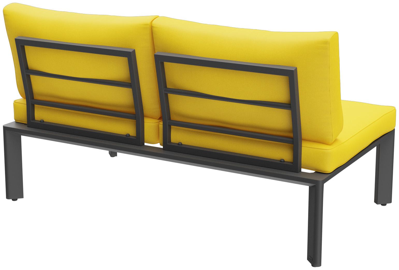 Abbildung 2-Sitzer-Element Lorcan Schrägansicht