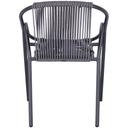 Abbildung Chaise à accoudoirs Malorin Rückansicht