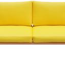 Abbildung 2-Sitzer-Element Lorcan Vorderansicht