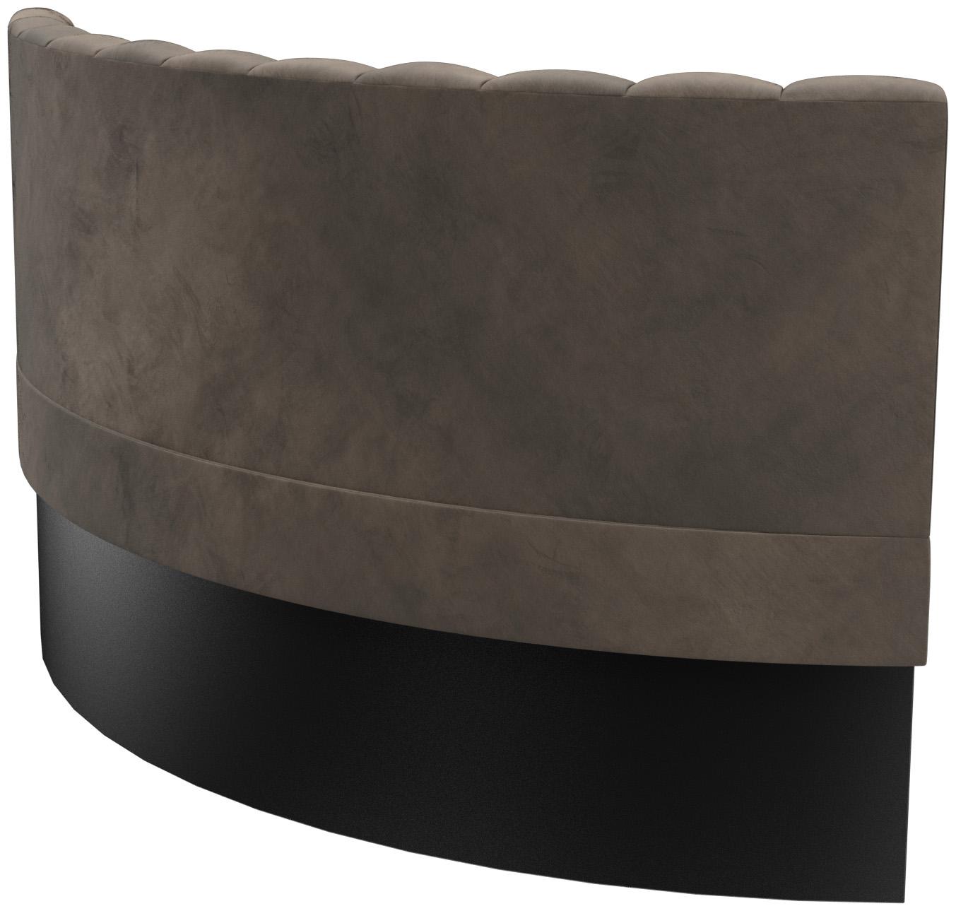 Abbildung Abschlusselement rechts rund Felipa Rückansicht