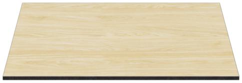 Abbildung Tischplatte Compact Slim Vorderansicht
