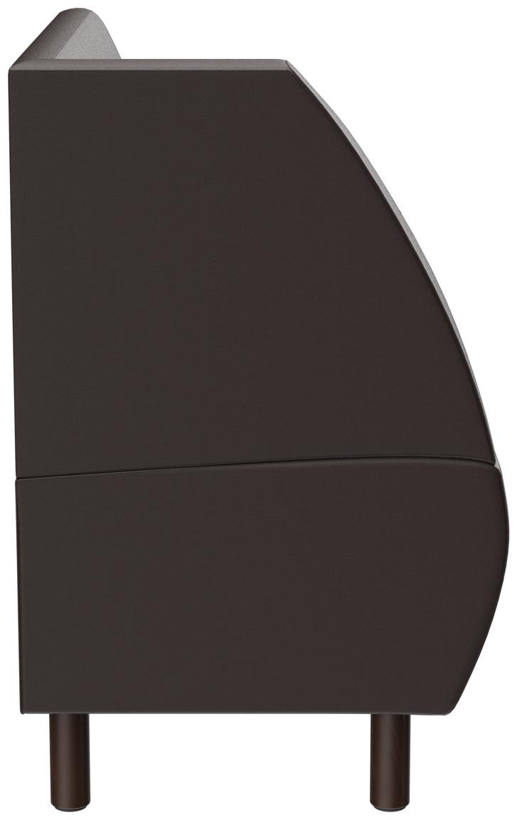 Abbildung Abschlusselement links D-Line Seitenansicht