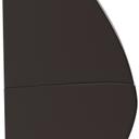 Abbildung Abschlusselement links D-Line Seitenansicht