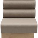 Abbildung Right end element 60 cm Ripple Vorderansicht