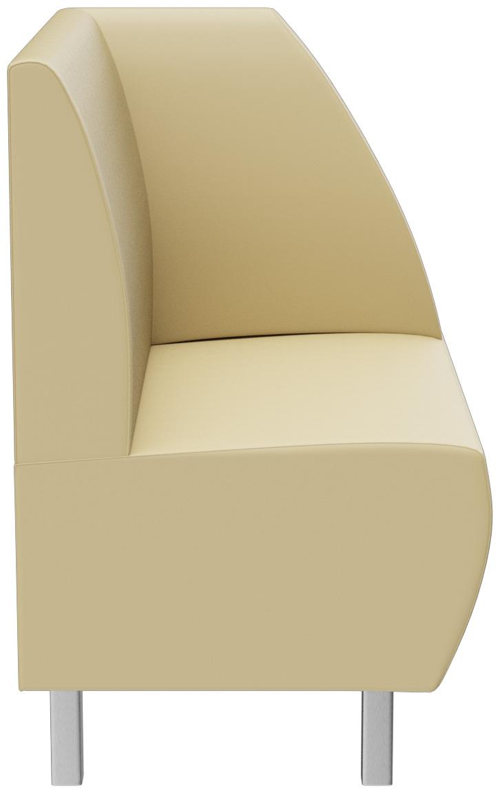 Abbildung Abschlusselement rechts D-Line Seitenansicht