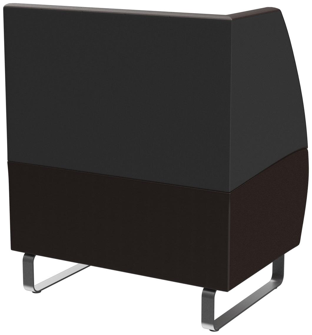 Abbildung Abschlusselement links D-Line Schrägansicht