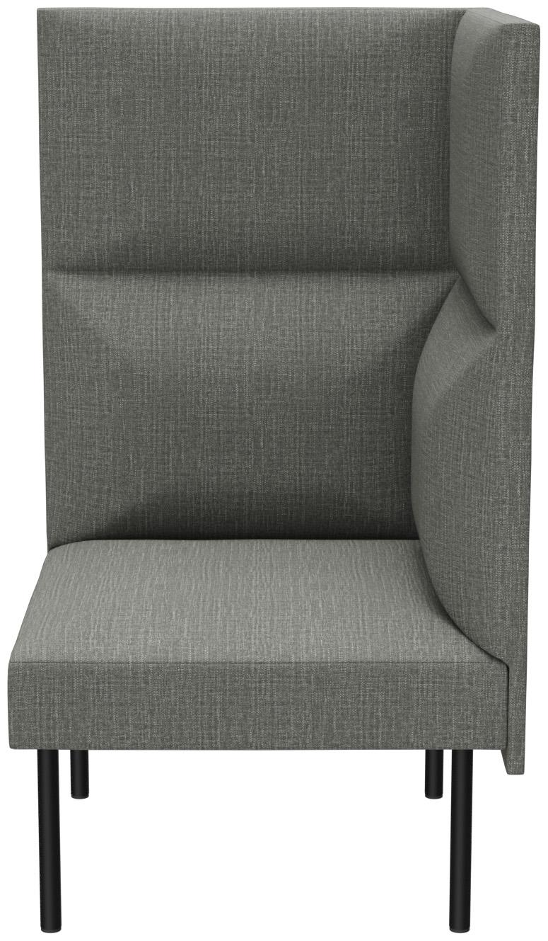 Abbildung Rechts eindstuk/afsluitelement Tuya B Vorderansicht