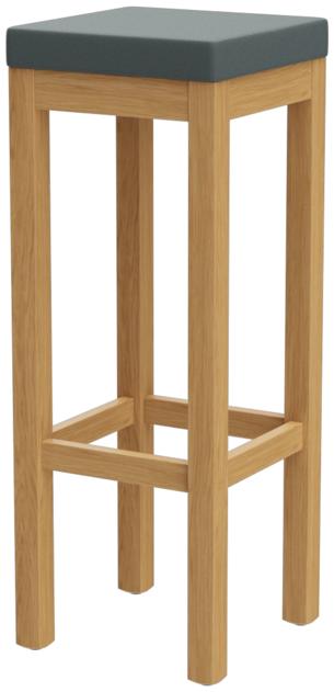 Abbildung bar stool Delu Schrägansicht
