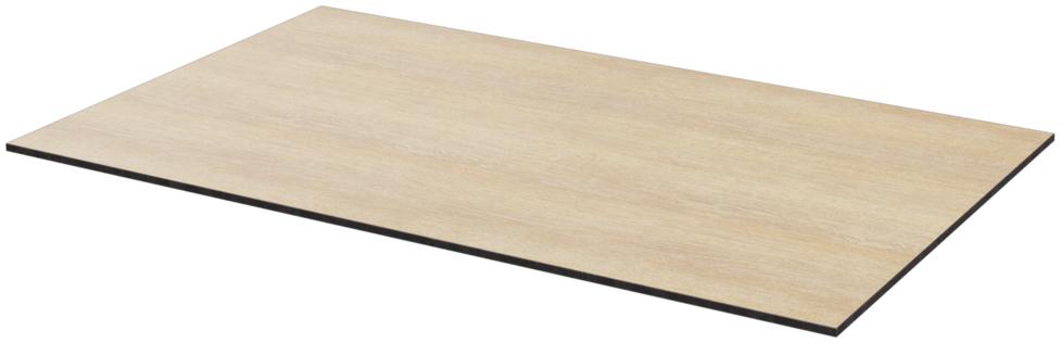 Abbildung Tischplatte Compact Slim Schrägansicht