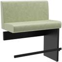 Abbildung Anbau-/Abschlusselement 100 cm H-Line Schrägansicht