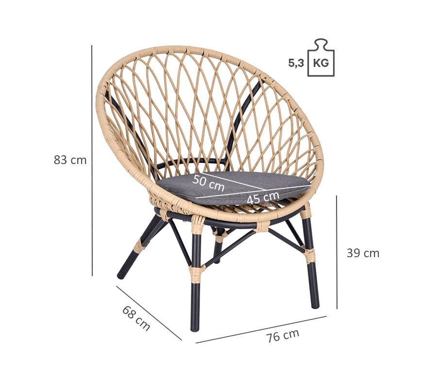 Abbildung armchair Nebbi