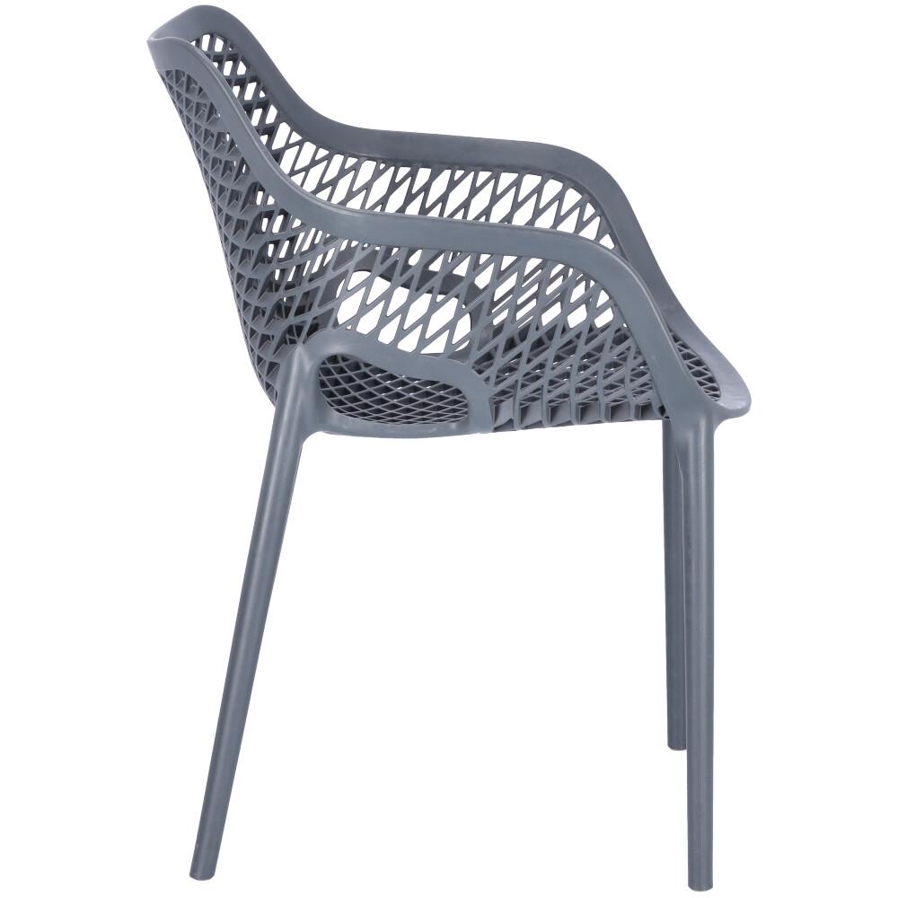 Abbildung Chaise à accoudoirs Emilia Seitenansicht