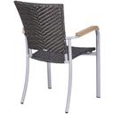 Abbildung Chaise à accoudoirs Teja Schrägansicht