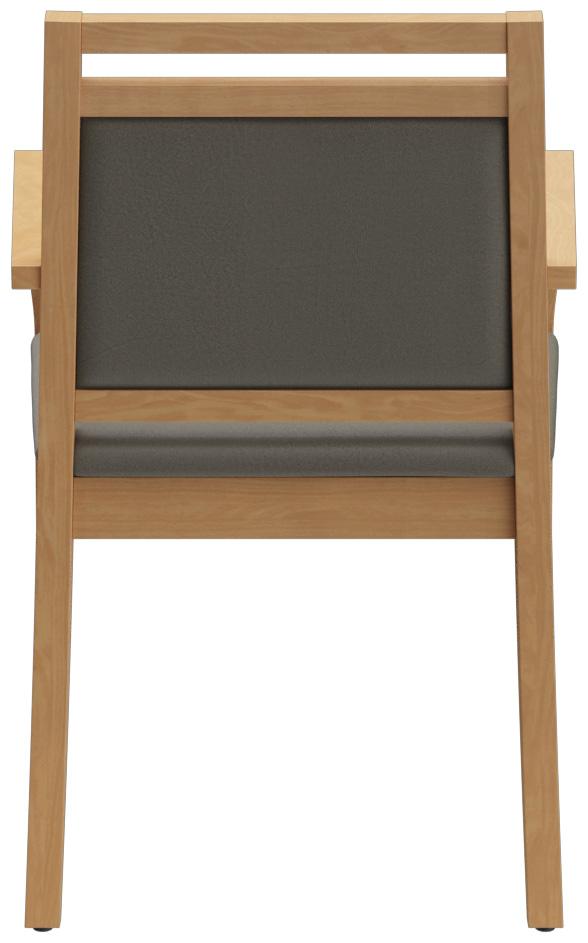 Abbildung Chaise à accoudoirs Liah Rückansicht
