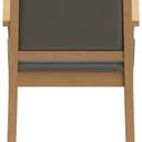 Abbildung Chaise à accoudoirs Liah Rückansicht