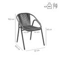 Abbildung Chaise à accoudoirs Malorin