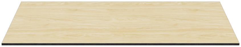 Abbildung Tischplatte Compact Slim Vorderansicht