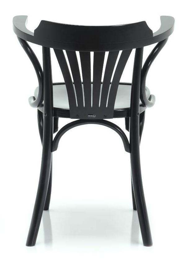 Abbildung Chaise à accoudoirs Greta Rückansicht
