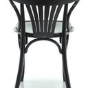 Abbildung Chaise à accoudoirs Greta Rückansicht