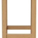 Abbildung halbhoher Hocker Delu Seitenansicht