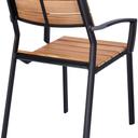 Abbildung Chaise à accoudoirs Tadeo Schrägansicht