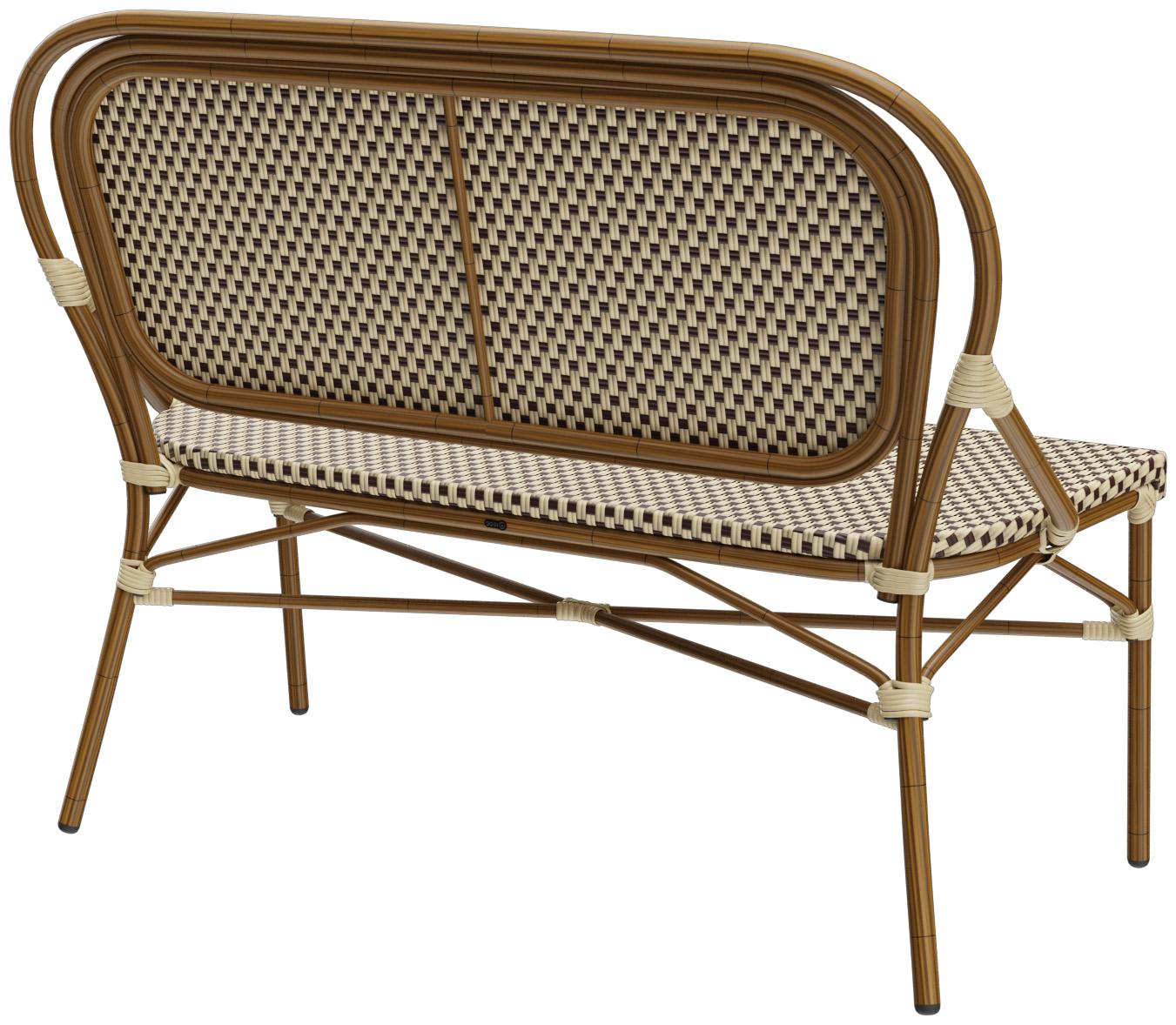 Abbildung 2-seater dining table height Marco Schrägansicht