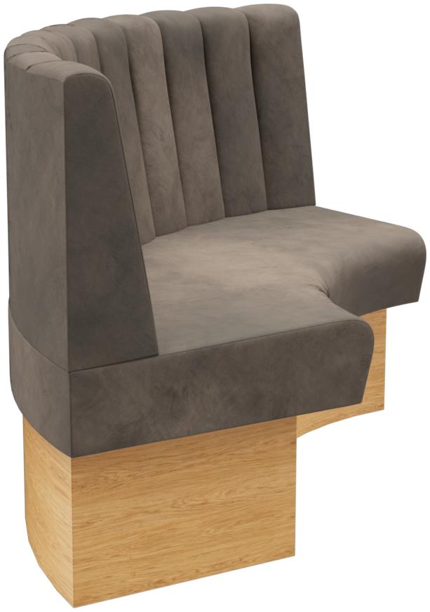 Left-hand rounded end panel Felipa