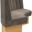Abbildung Left-hand rounded end panel Felipa Schrägansicht