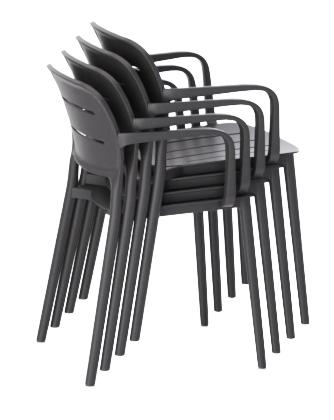 Abbildung Chaise à accoudoirs Elira