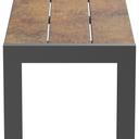 Abbildung 3-Sitzer-Bank Torger Seitenansicht