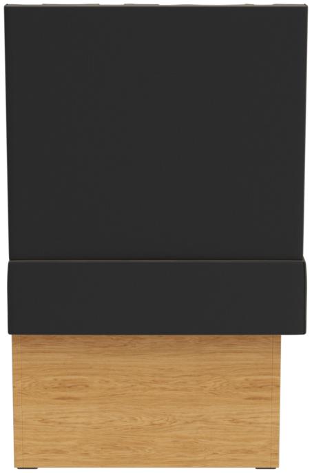 Abbildung Left-hand end element 60 cm Drapelle Rückansicht