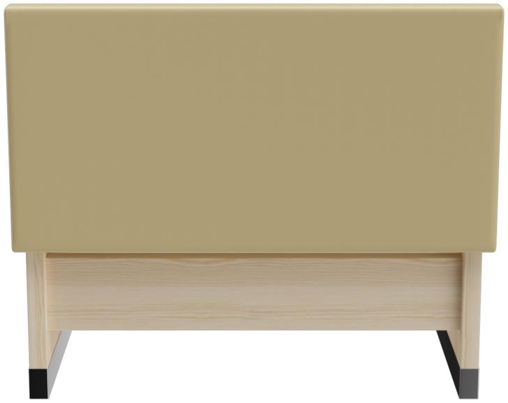 Abbildung Single/base element 100 cm H-Line Rückansicht