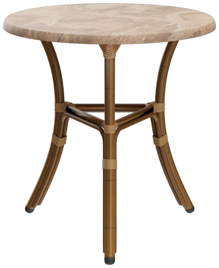 Abbildung Table à manger Marysol Schrägansicht