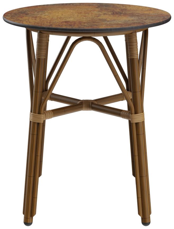 Abbildung Table à manger Marysol Rückansicht