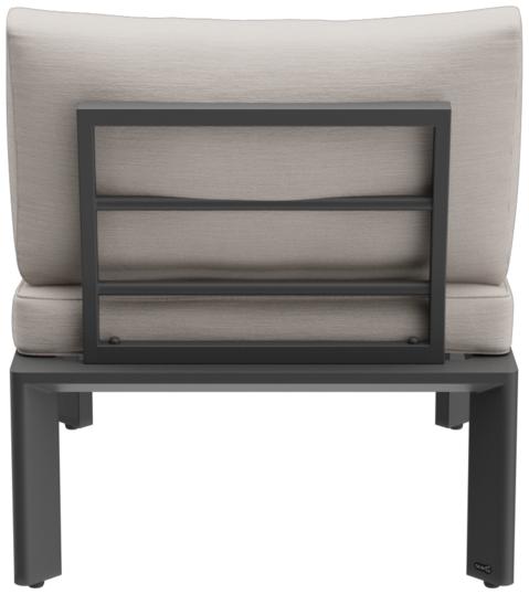 Abbildung 1-seater element Lorcan Rückansicht