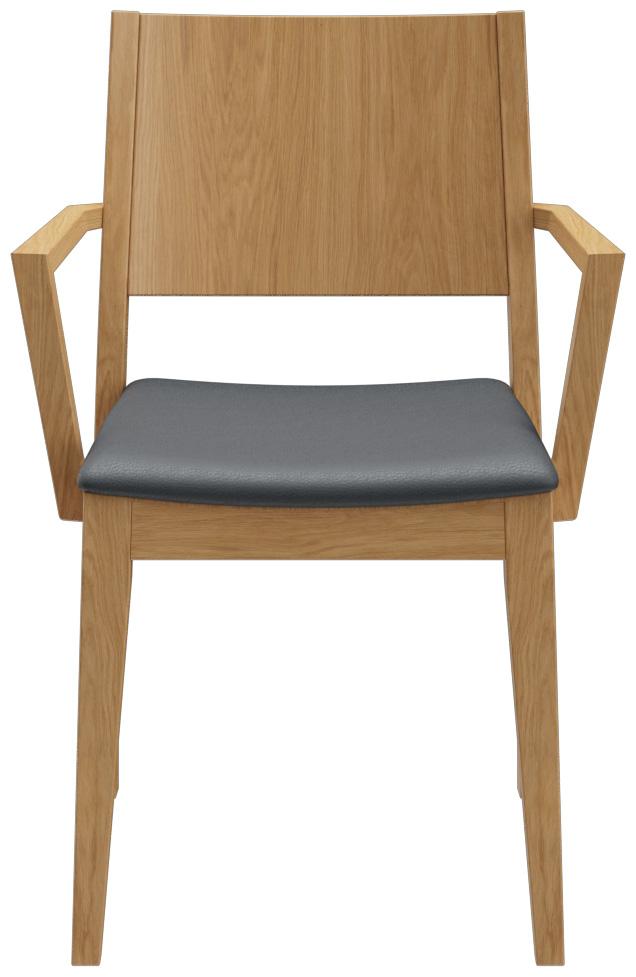 Abbildung Armlehnstuhl Quin Vorderansicht