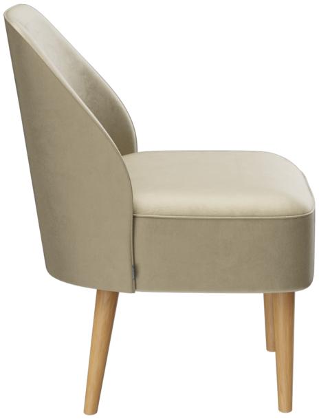 Abbildung fauteuil hauteur de table à manger Cliff Seitenansicht