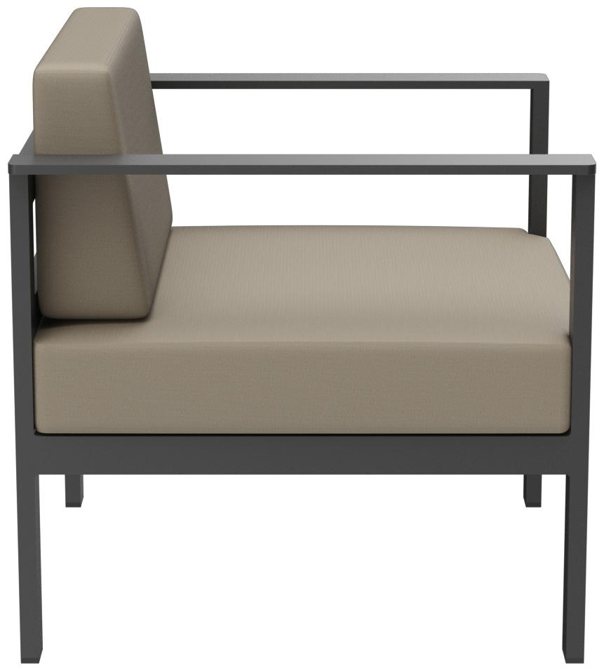 Abbildung Sessel Sorelia Seitenansicht